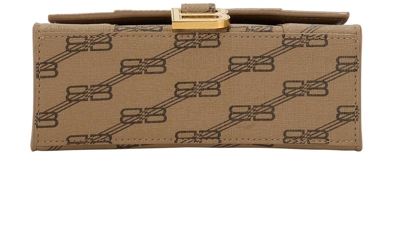 XS Hourglass, &pound;850, Handbags, Brown, Leather, Top view